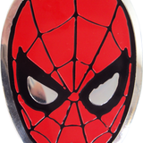 Spider-Man - Medium Metal Emblem Face Sticker