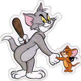 Tom & Jerry - Shake On It Sticker