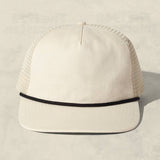 Brushed Cotton Rope Trucker Hat