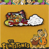The Flintstones - Group Shot - Driving Enamel Pin