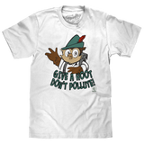 Woodsy Owl Give a Hoot Don't Pollute T-Shirt