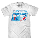 Crystal Pepsi Throwback Logo T-Shirt - White