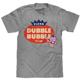 Fleer Dubble Bubble Gum T-Shirt - Athletic Gray Heather