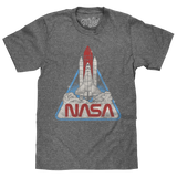 NASA Space Shuttle T-Shirt - Gray