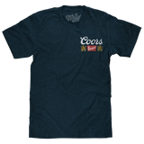Coors Banquet Golden Colorado T-Shirt - Blue