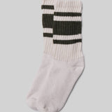 The Mono Stripe Retro Sock
