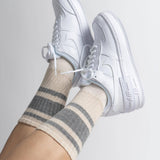 The Mono Stripe Retro Sock