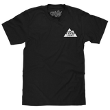 Coors Light Cold as the Rockies Left Chest Front and Back Print T-Shirt - Black