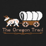 The Oregon Trail Shirt Video Game Logo T-Shirt - Black