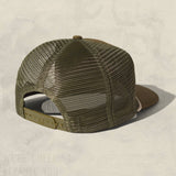 Brushed Cotton Rope Trucker Hat