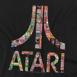 Atari Box Art Collage Logo T-Shirt