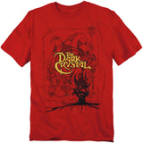 Vintage The Dark Crystal Red Sketch Poster T-Shirt