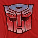 Transformers Autobot Logo Red Vintage T-Shirt