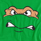 Teenage Mutant Ninja Turtles Michaelangelo Angry Face T-Shirt
