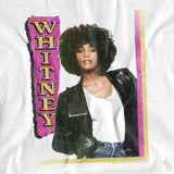 Whitney Houston Retro Portrait T-Shirt