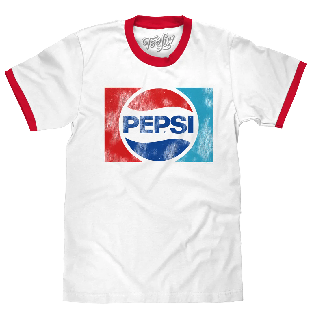 Retro Pepsi Ringer Tee – Rerun the 80s Retro Pepsi Ringer Tee – Rerun the 80s