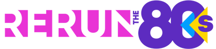 Rerun the 80s logo