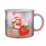 Strawberry Shortcake w/ Cat 20oz Ceramic Camper Mug