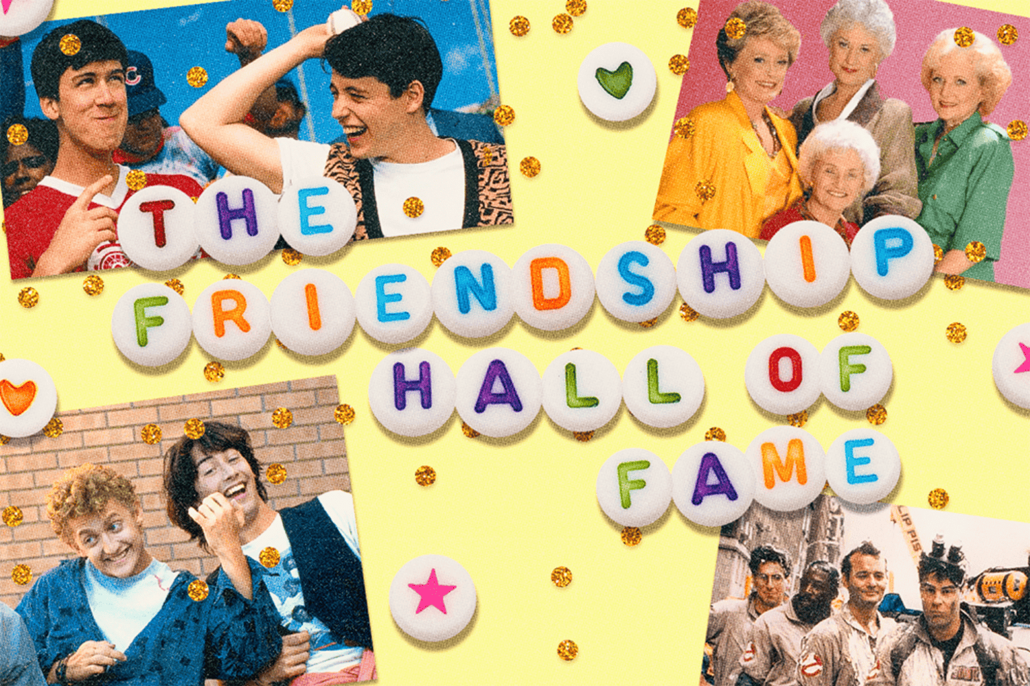 The most iconic friendships of the 1980s