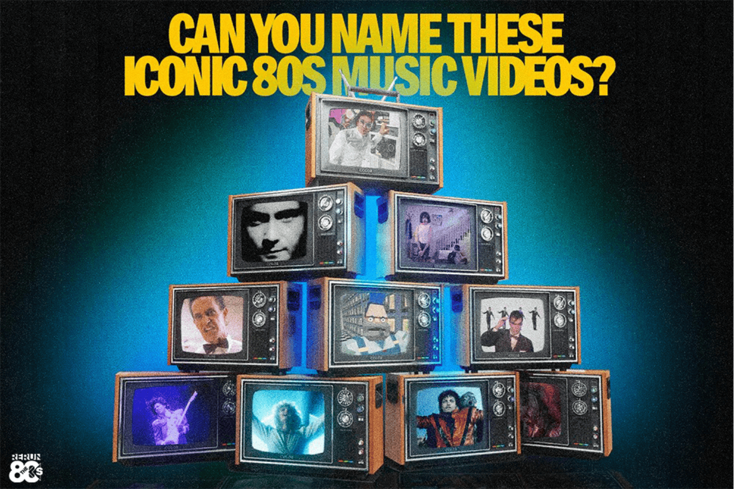 Can you name these iconic 80s music videos?