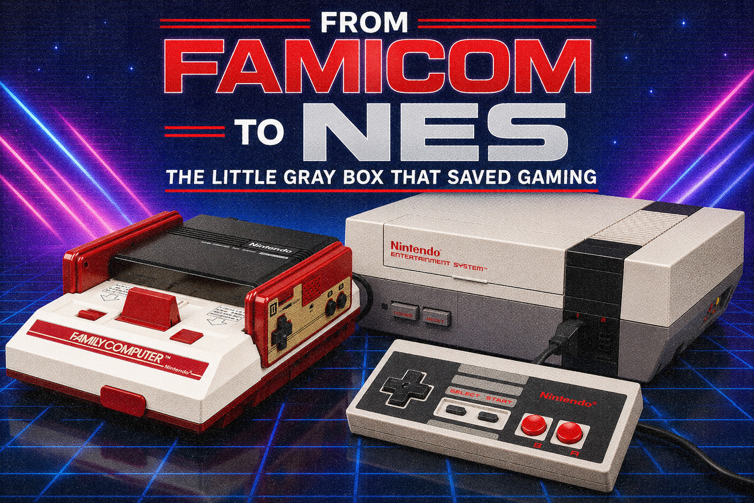 From Famicom to NES: The Console That Saved Gaming