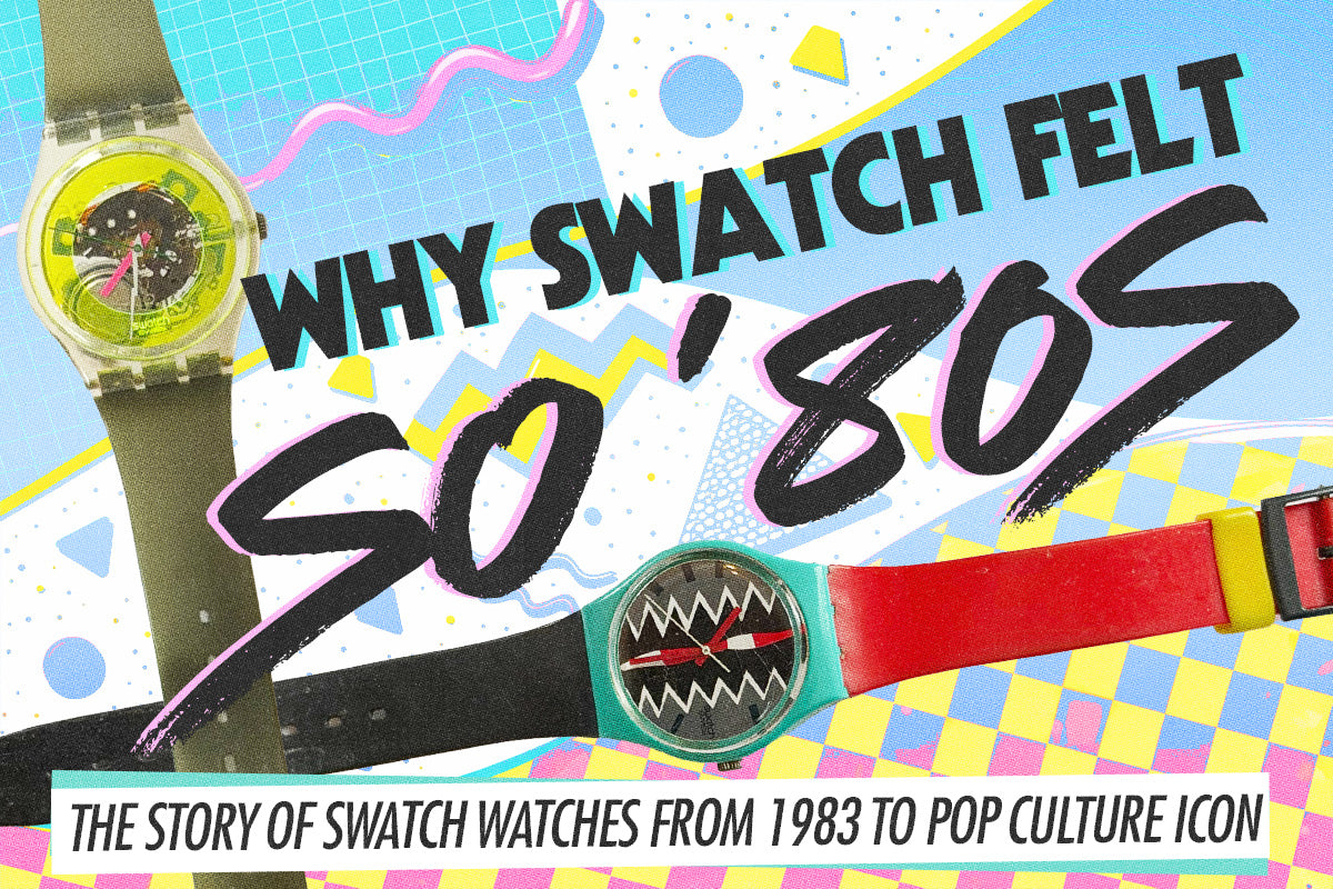 Why Swatch Felt So 80s