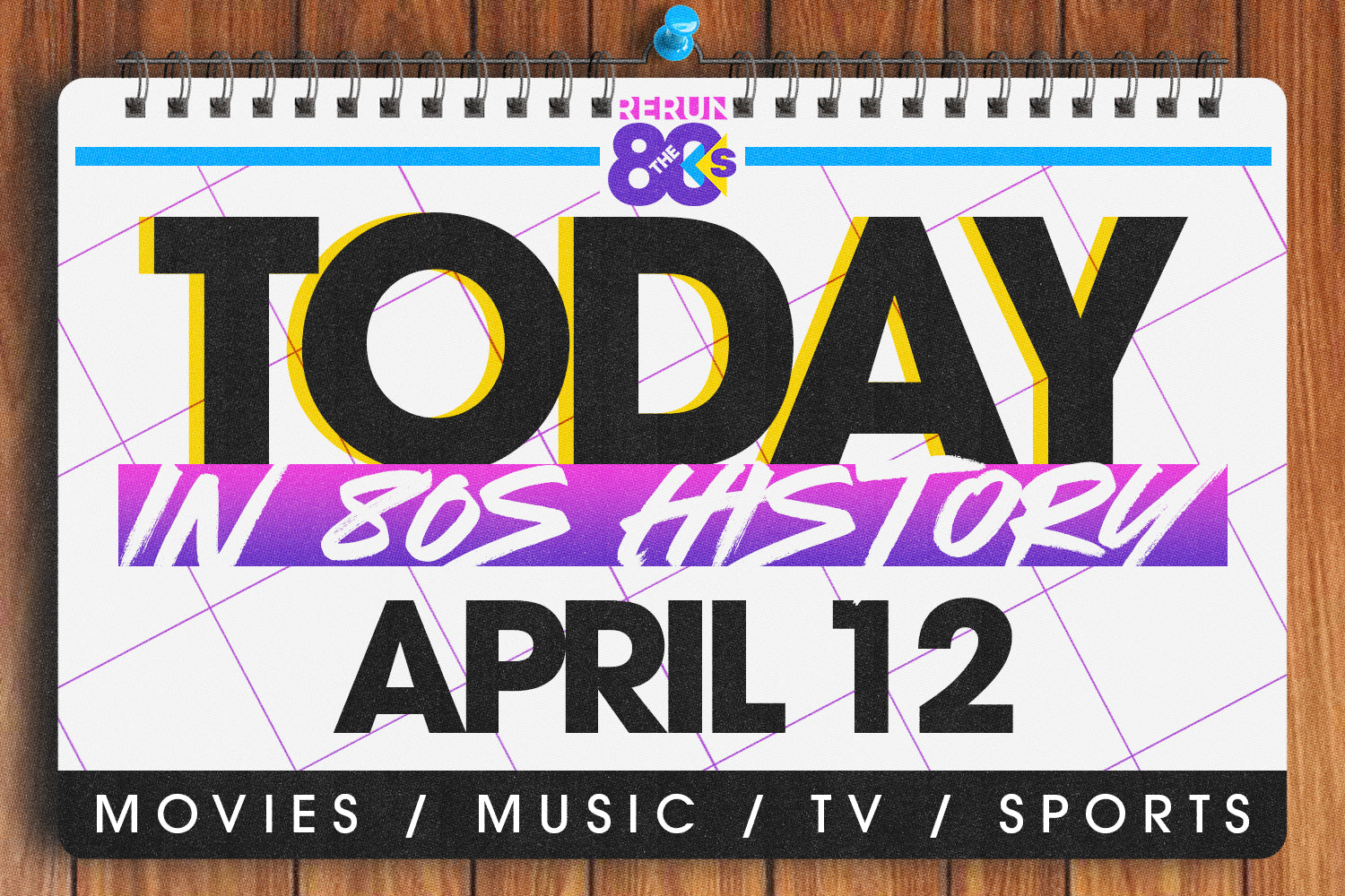 Today in 80s History - April 12 in the 80s