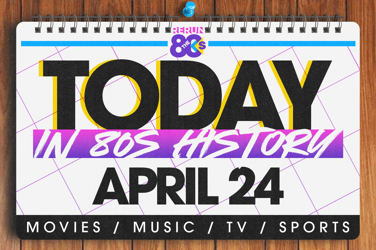 Today in 80s History - April 24 in the 80s