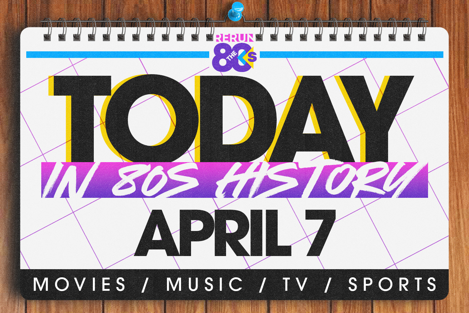 Today in 80s History - April 7 in the 80s