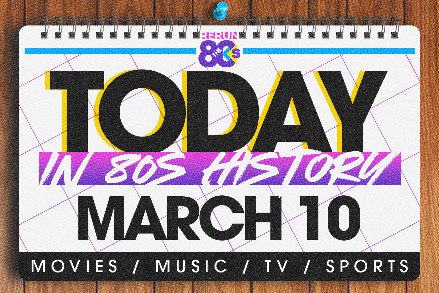 Today in 80s History - March 6 in the 80s