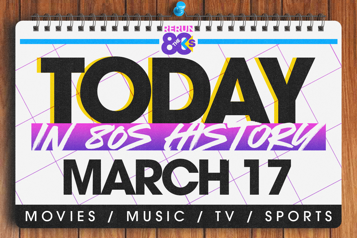 Today in 80s History - March 17 in the 80s