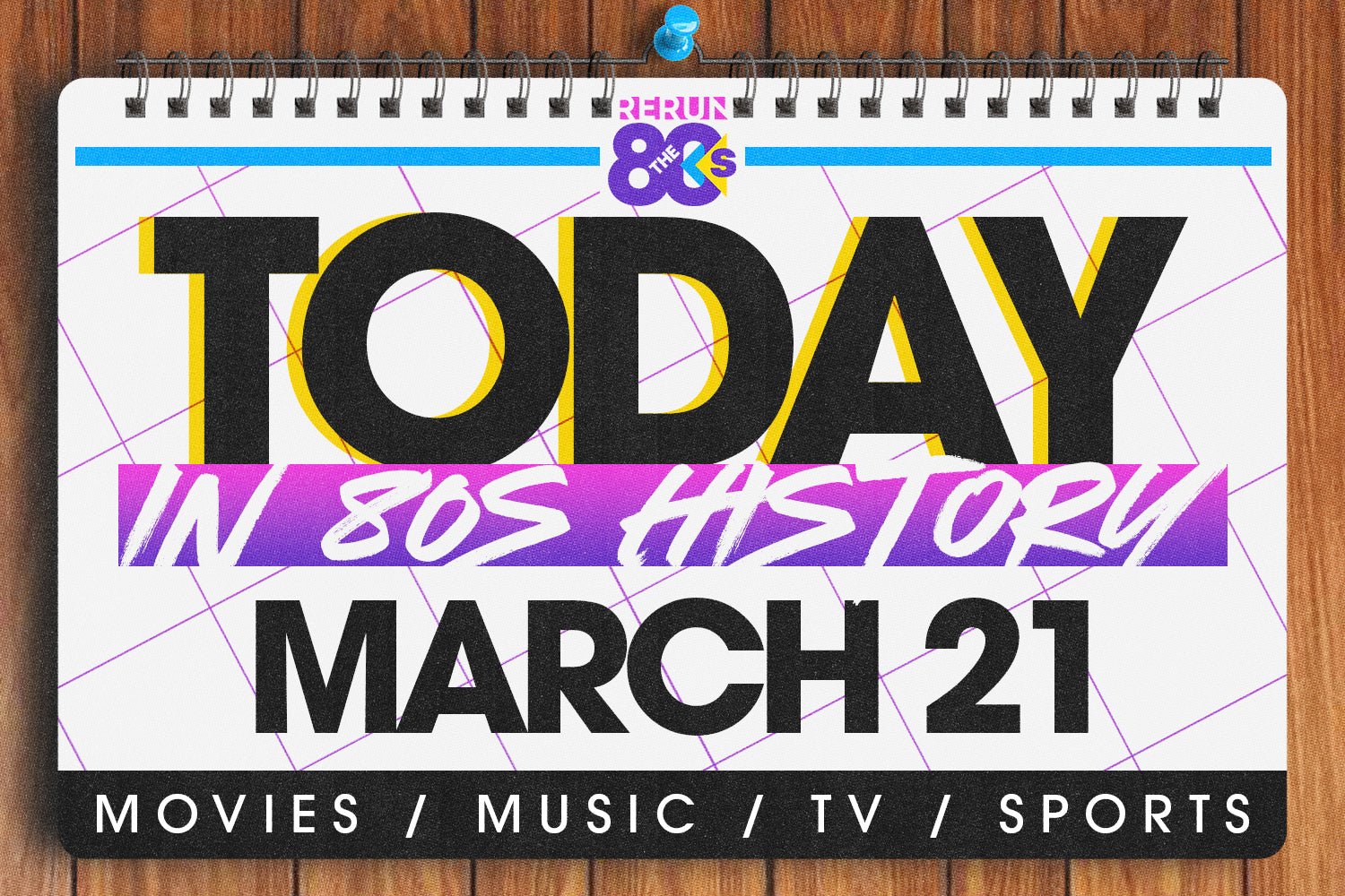 Today in 80s History - March 21 in the 80s