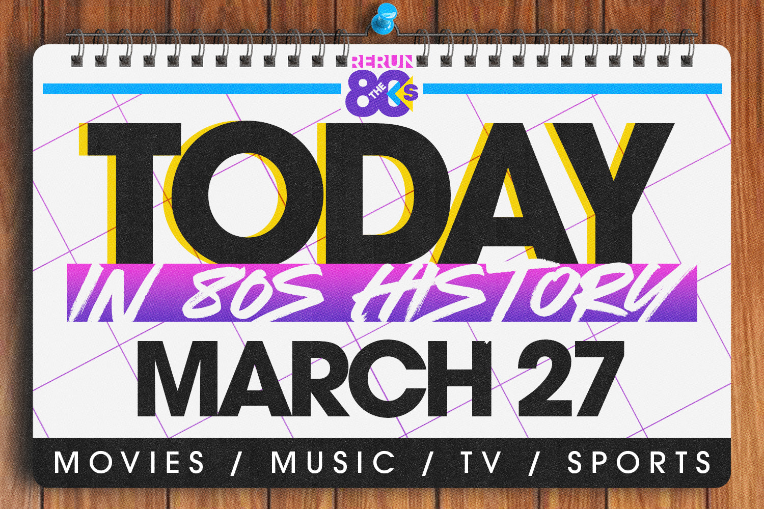 Today in 80s History - March 24 in the 80s
