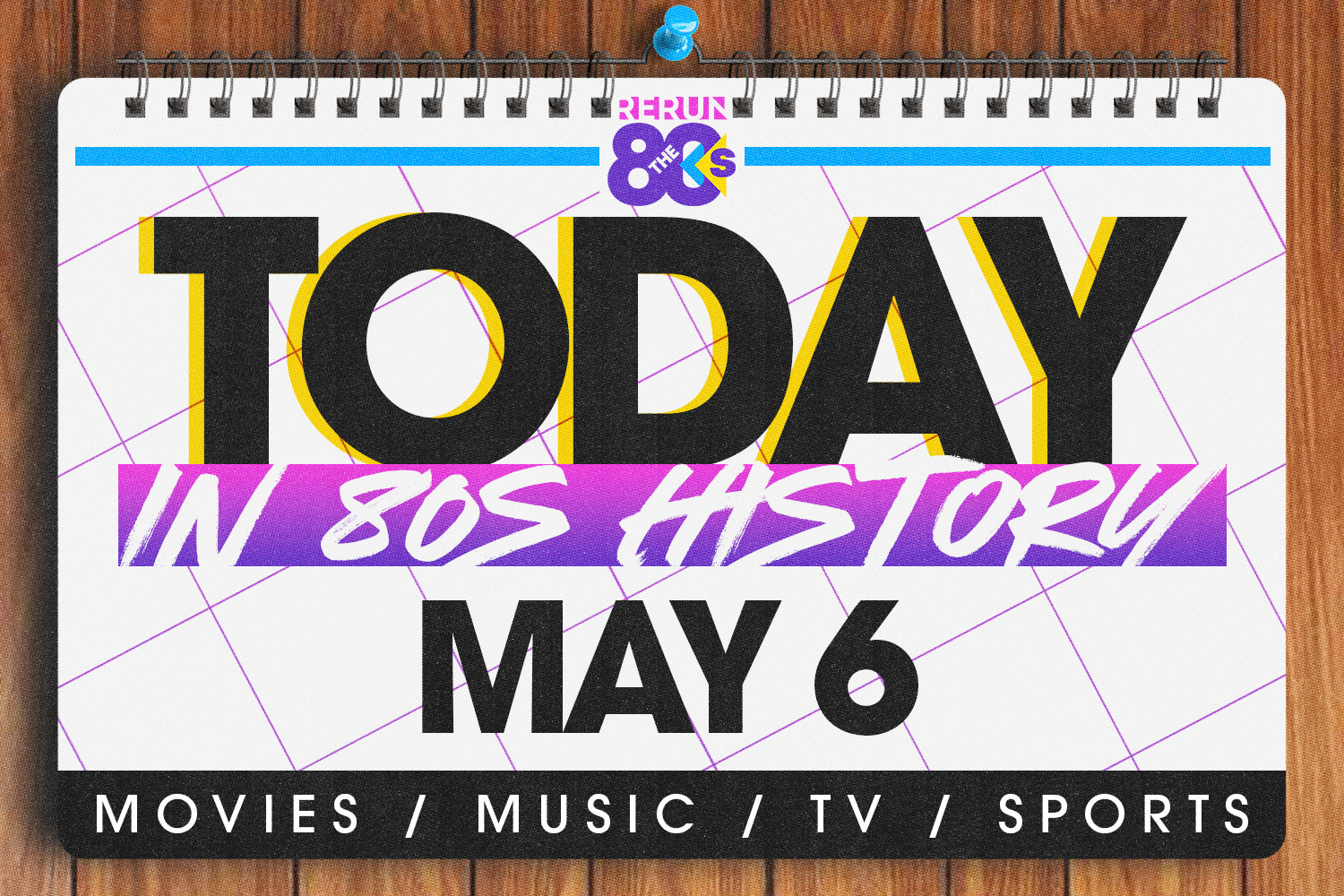 Today in 80s History - May 6 in the 80s