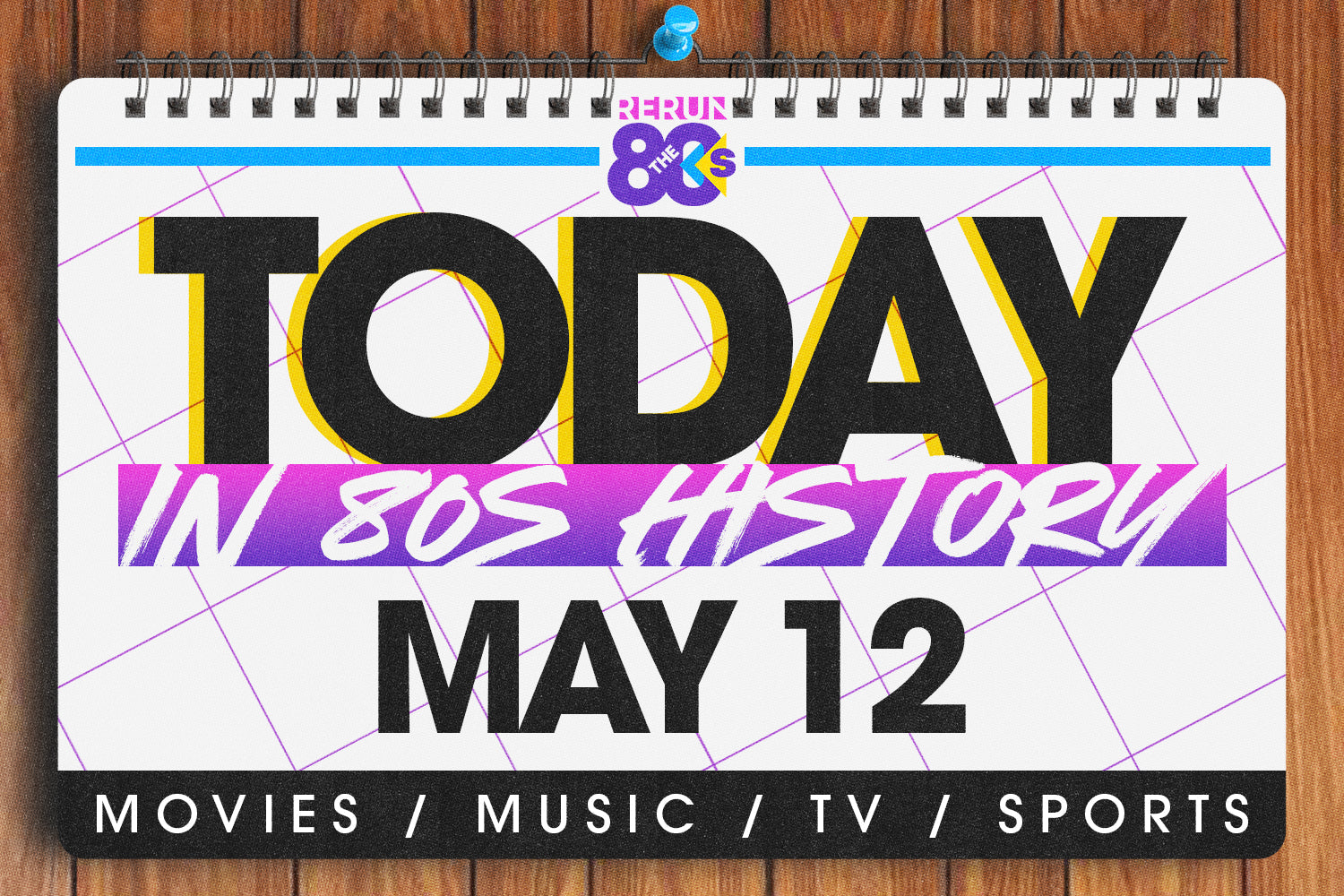 Today in 80s History - May 12 in the 80s