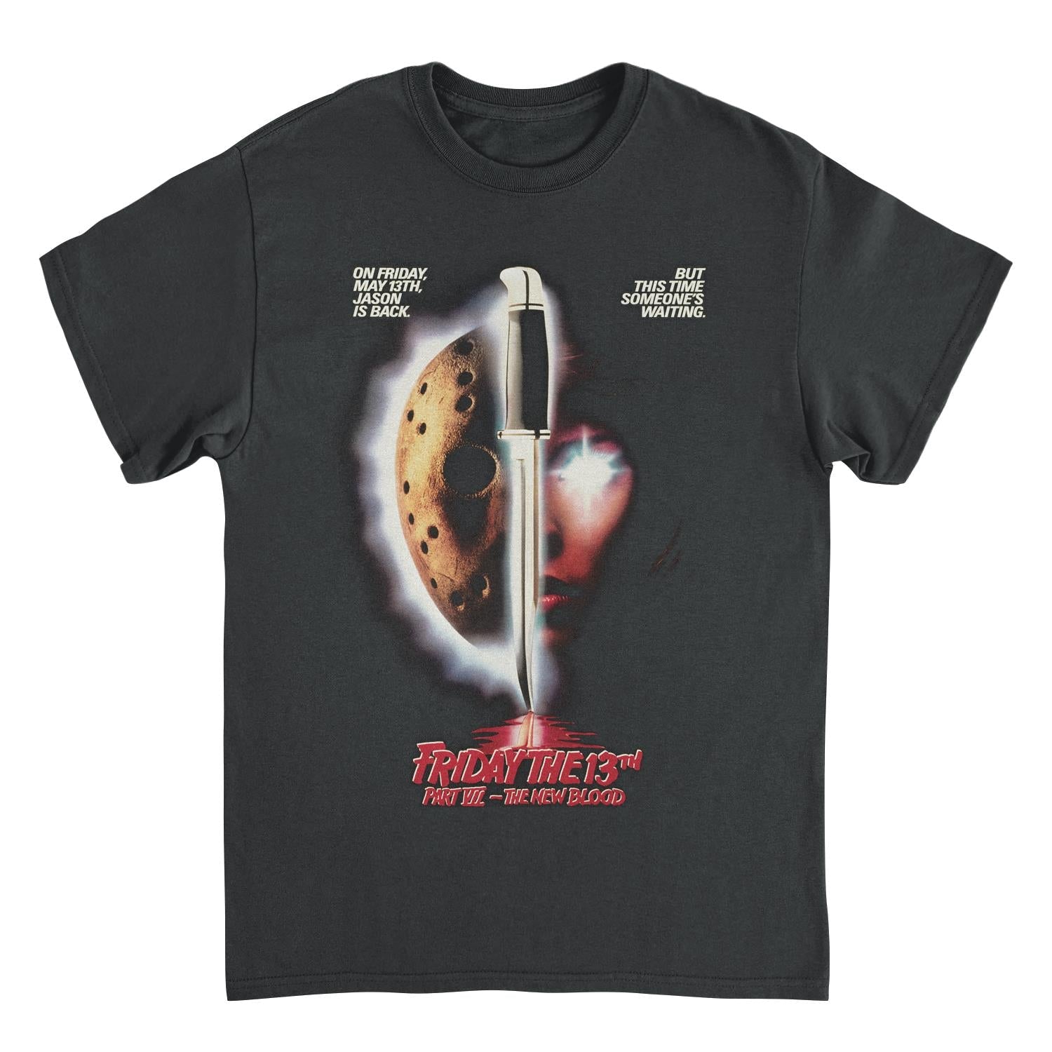 Friday the 13th The New Blood Black T-Shirt