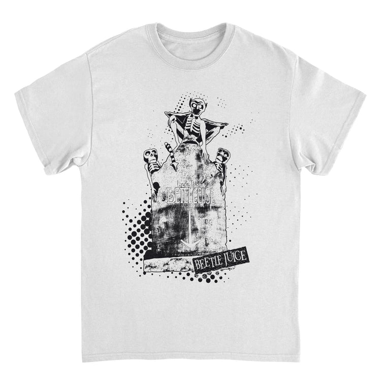 Wholesale Beetlejuice Here Lies Betelgeuse White T-Shirt