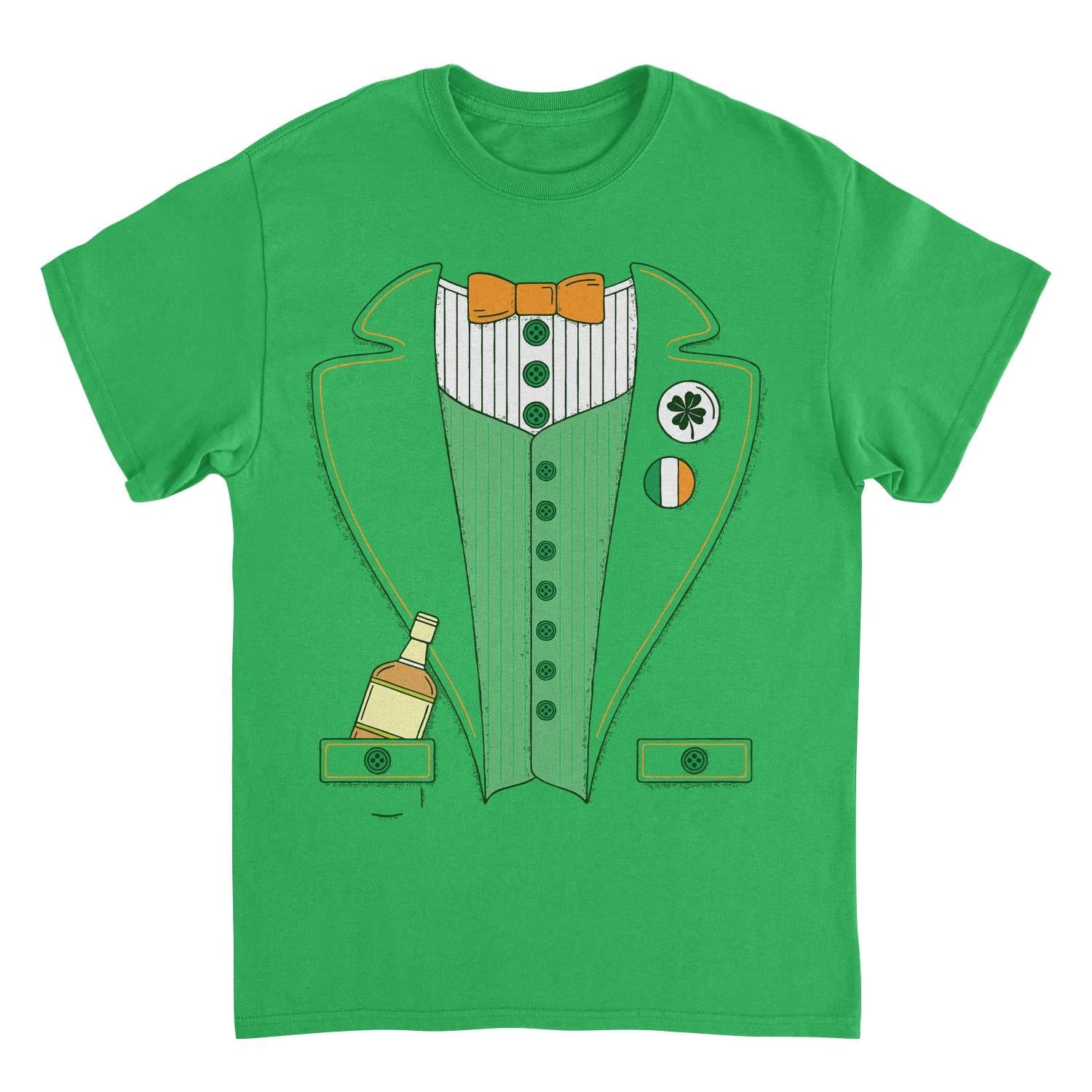 St. Patricks Day Irish Leprechaun Suit T-Shirt