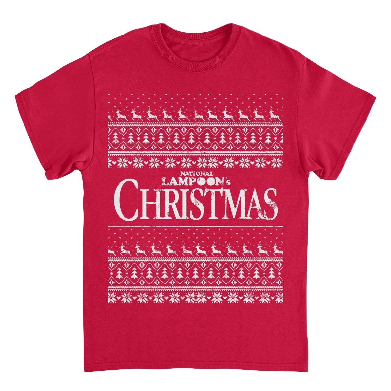 National Lampoon's Christmas Vacation Ugly Sweater Red T-Shirt