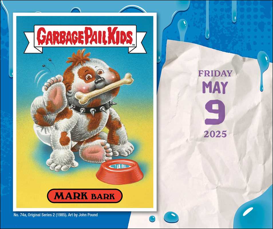 Garbage Pail Kids 2025 Day-to-Day Calendar by The Topps Company