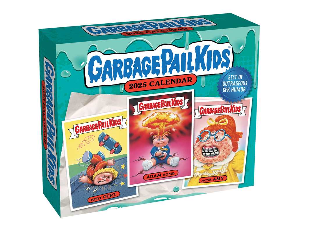 Garbage Pail Kids 2025 Day-to-Day Calendar by The Topps Company