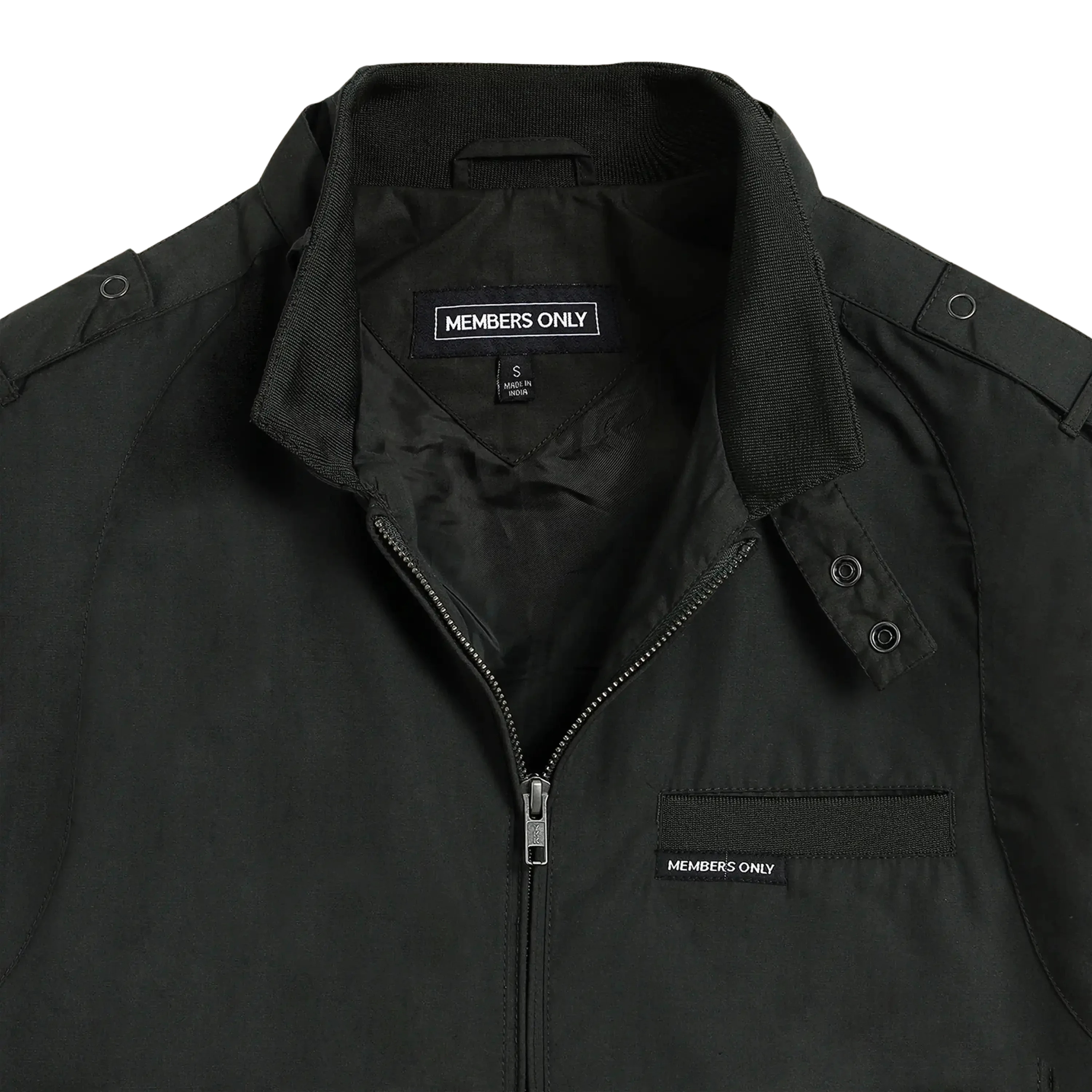 Women's Members Only® Classic Iconic Racer Jacket (Slim Fit)