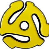 45RPM Record Adapter Enamel Pin