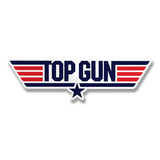 Top Gun Logo Sticker