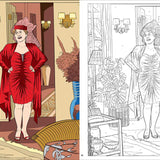 Golden Girls Color-by-Number Book