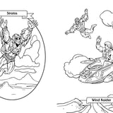 Masters of the Universe: Retro Power! Coloring Book by Mattel