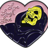 "Live Laugh Love" Enamel Pin