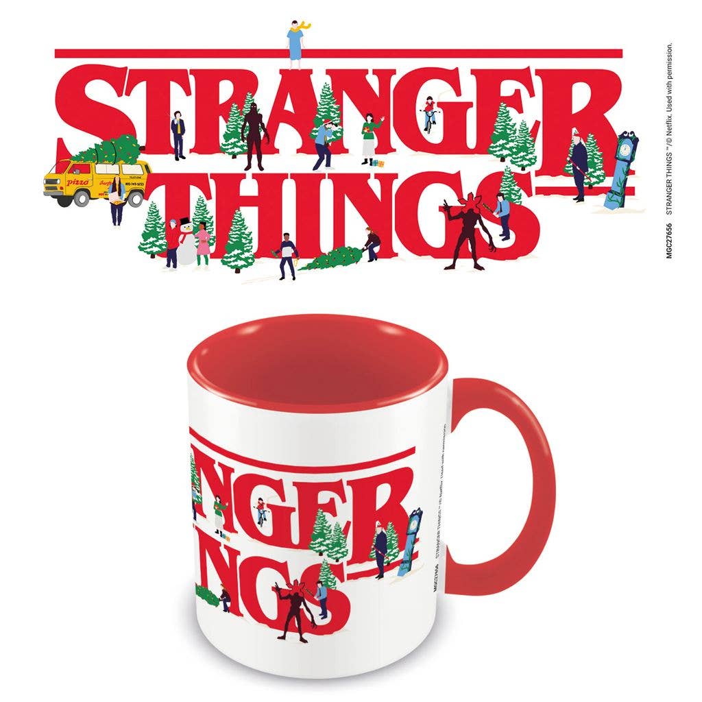 Stranger Things 4 (Christmas Logo) Mug