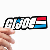 G.I. Joe Logo Sticker