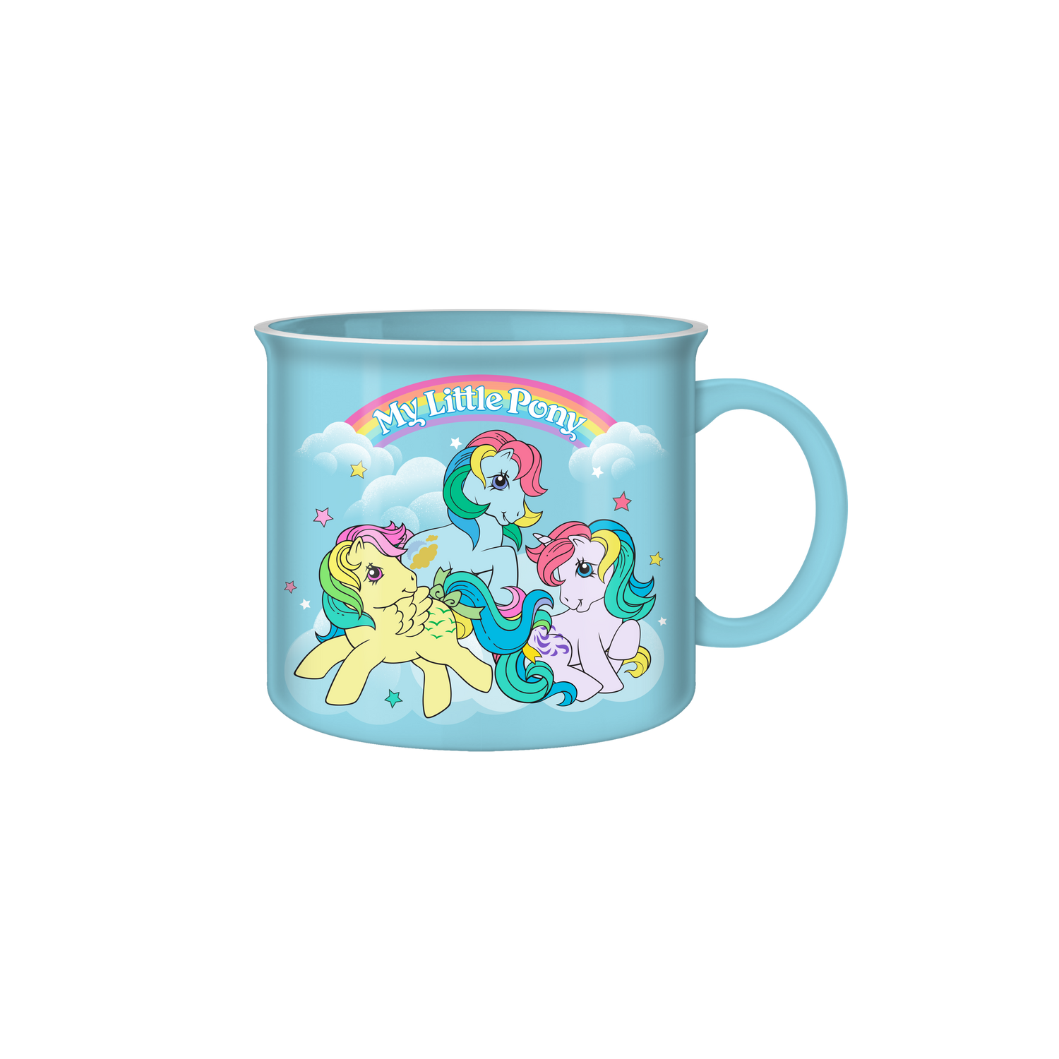 My Little Pony Retro Trio Clouds 20oz Ceramic Camper Mug